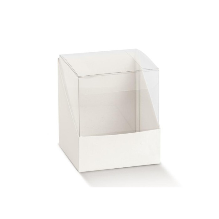 DUO 110X110X165 FIBRIA BIANCA PET